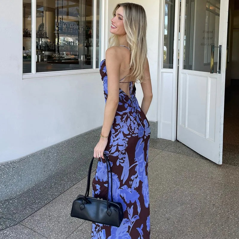 Mirage Mesh Maxi Dress