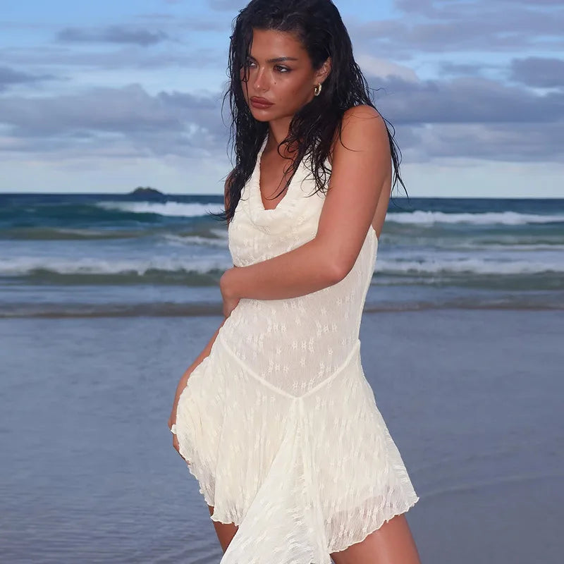 Celeste Draped Mini Dress