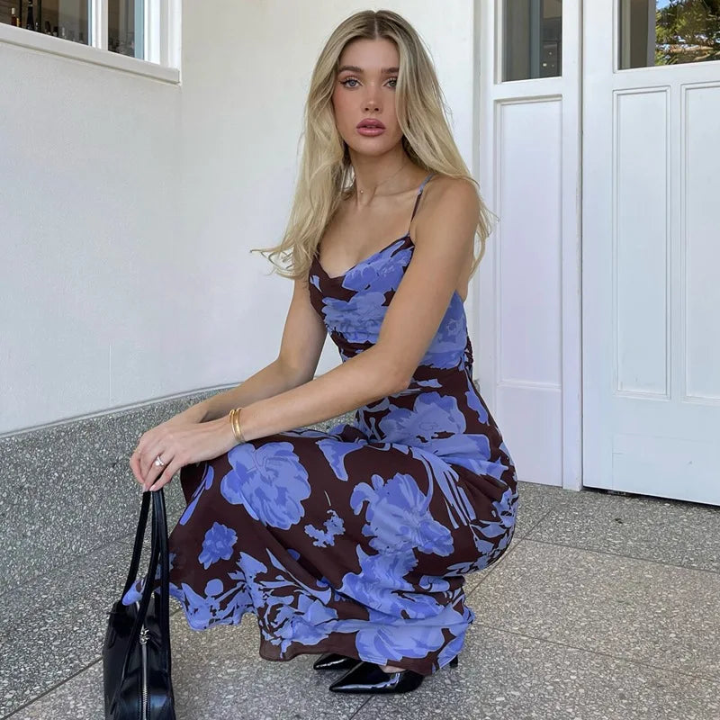 Mirage Mesh Maxi Dress